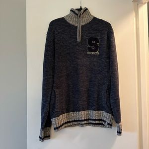 Penn State cotton 1/4 zip sweater NWT